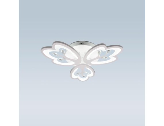 Lustra LED 80W Butterfly Crystal 
