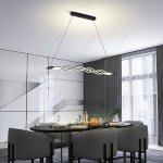 Lustra LED 160W Wave Concept Black
