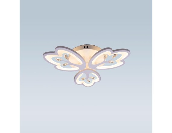 Lustra LED 80W Butterfly Crystal 