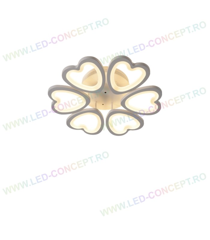 Lustra LED 168W Flower 6 Elemente