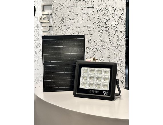 Proiector LED 150W Multiled cu Panou Solar 