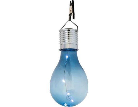 Lampa LED Solara De Gradina Ultron Albastru 