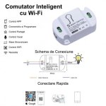 Intrerupator 10A TUYA Smart WI-FI 
