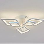 Lustra LED 108W Cu Telecomanda 3 Tipuri De Lumina Intensitate Reglabila CLEO