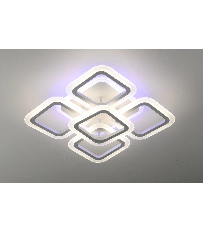 Lustra LED 80W RGB 3 Functii cu Telecomanda